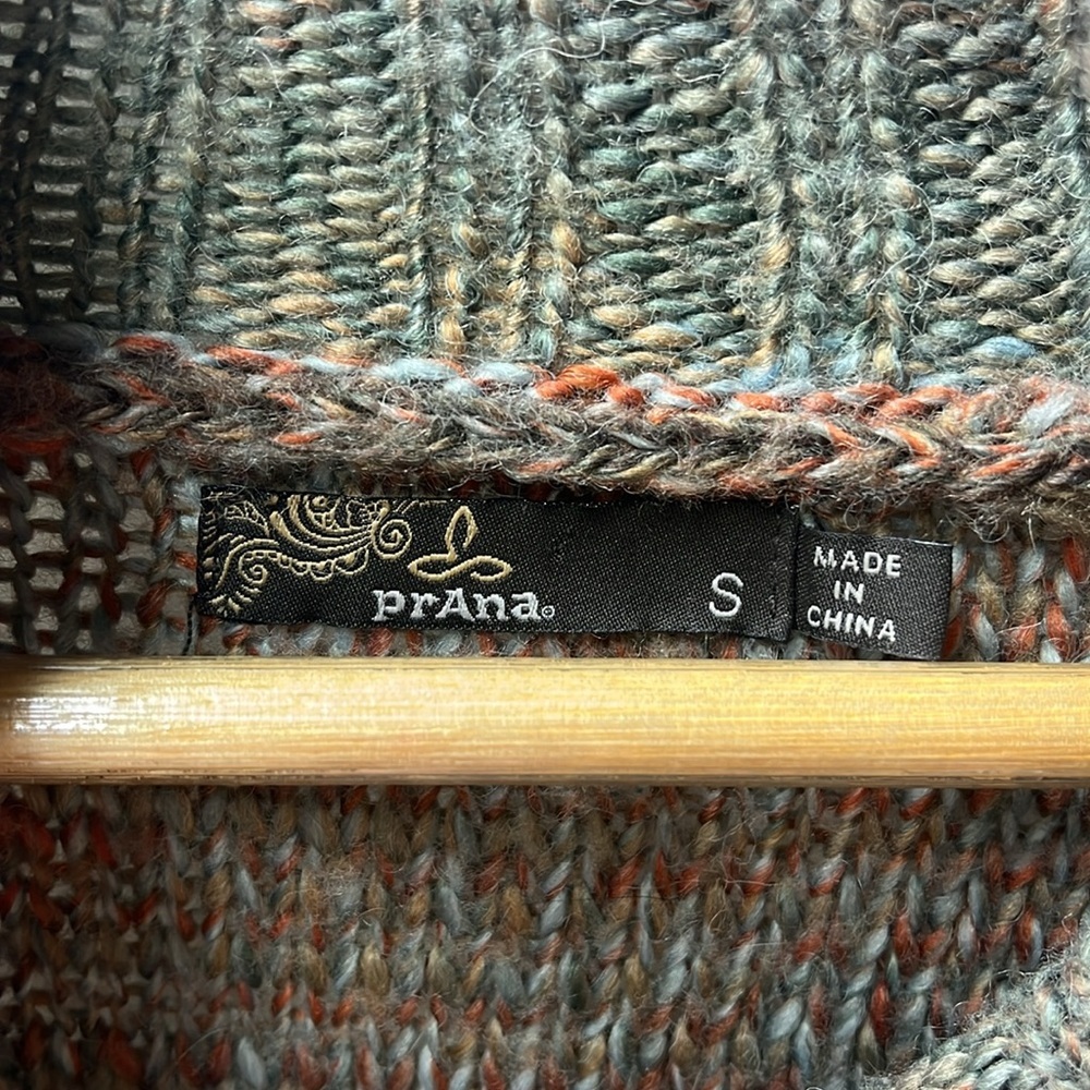 Prana | Autumn Rein Tunic Turtleneck Wool Blend Sweater- S - Picture 5 of 7